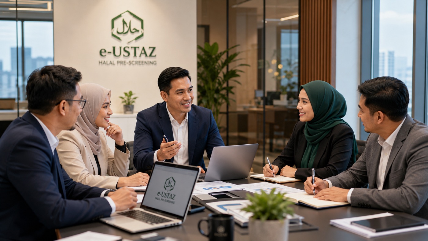 Cross-border E-USTAZ advisory team in a screening strategy meeting